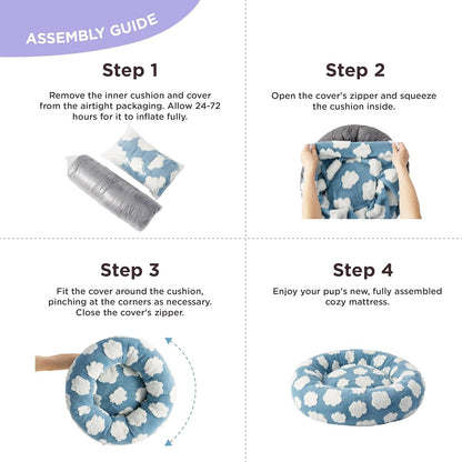 Cozy Lesure Calming Donut Bed