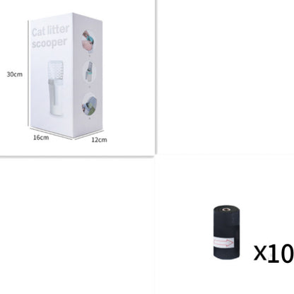 Plastic Cat Litter Scoop Pet Care Sand Waste Scooper Shovel Hollow Cleaning Tool