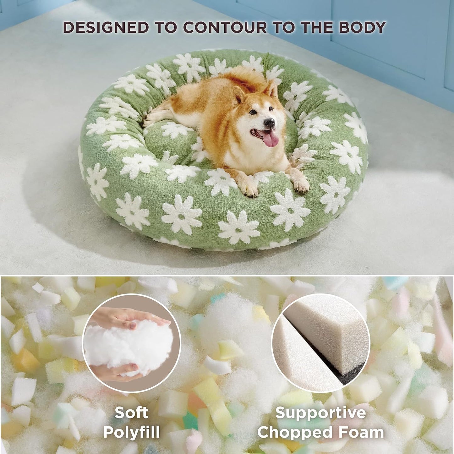 Cozy Lesure Calming Donut Bed