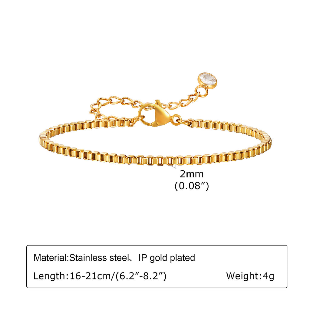 Stainless Steel Minority Bracelet