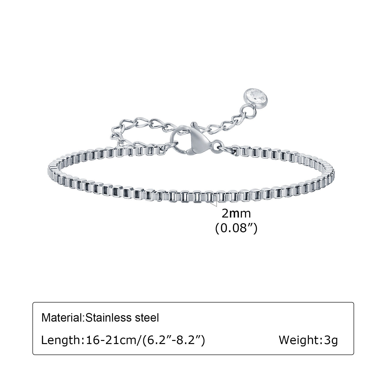 Stainless Steel Minority Bracelet