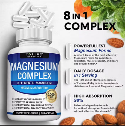 Magnesium Complex - 8 Forms of Elemental Magnesium
