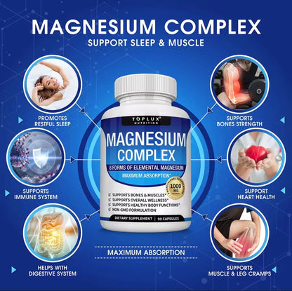 Magnesium Complex - 8 Forms of Elemental Magnesium