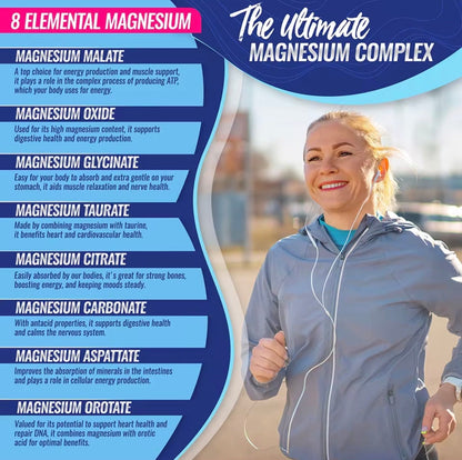 Magnesium Complex - 8 Forms of Elemental Magnesium