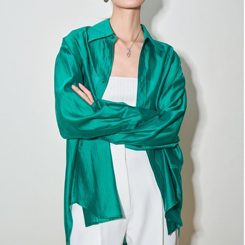 Tencel Sun Protection Cardigan Shirt