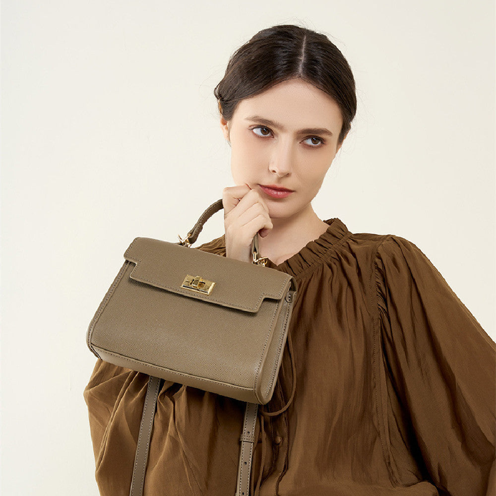 Women Cowhide Handbag