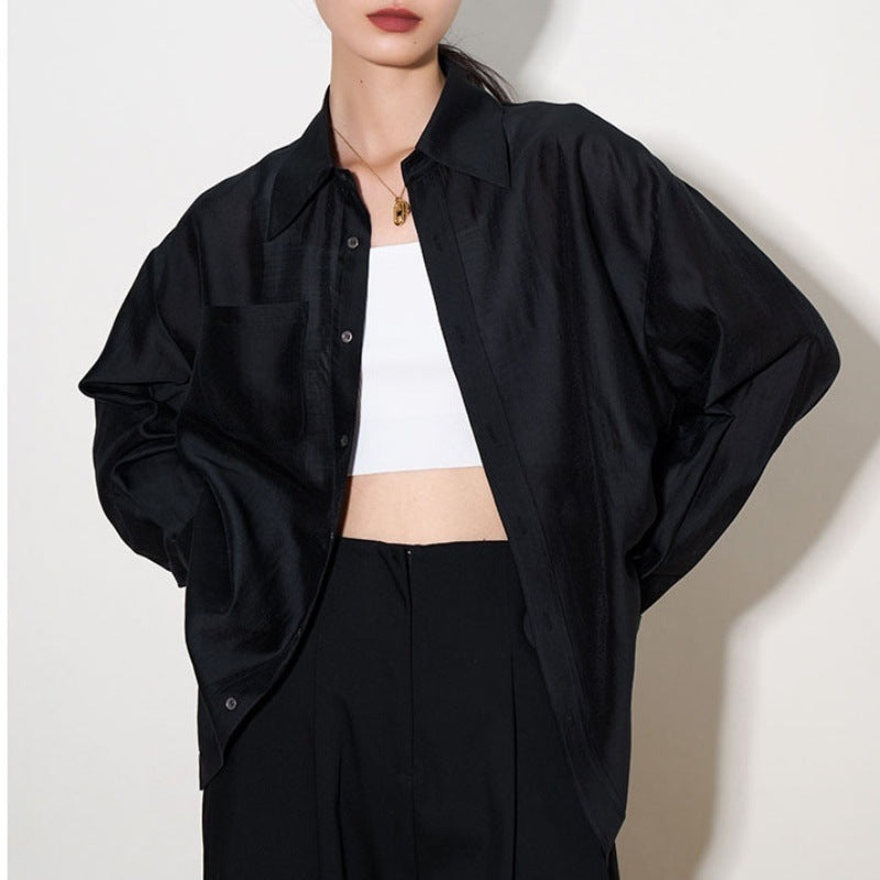 Tencel Sun Protection Cardigan Shirt